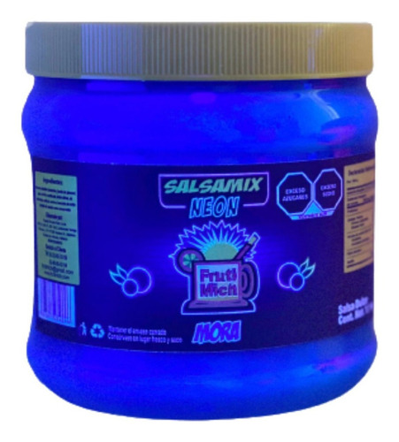 Frutimich Pulpa De Mora Azul Neon