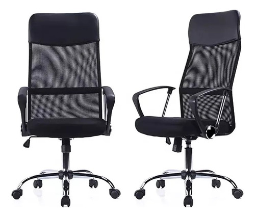  Silla Ejecutiva Magnux Ergonómica   Negra Con Tapizado Mesh