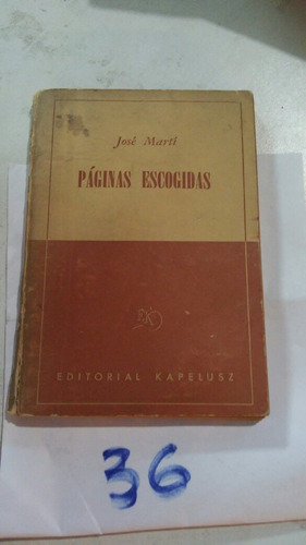 Jose Marti Paginas Escogidas