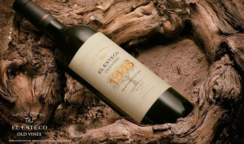 Imagen 2 de 10 de Vino El Esteco Old Vines 1946 Malbec Caja X 6 X 750ml.