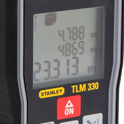 Medidor láser digital Trena Tlm330, rango 100 metros - Stanley