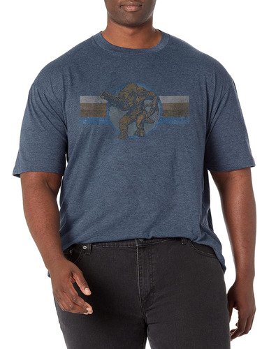 Star Wars & Tall Rancor Retro Polera De Manga Corta Para H