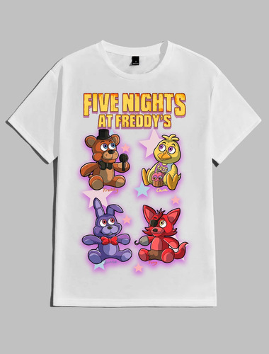 Remera Navidad Niños - Five Nights At Freddy's