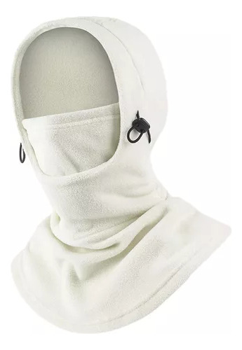Máscara De Forro Polar Con Capucha Para Clima Frío