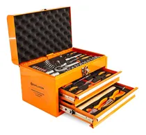Comprar Caja Juego Set De Herramientas Metálica 75 Piezas Salkor