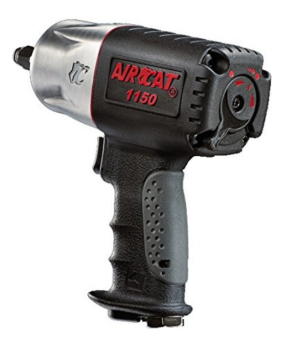 Aircat 1150 Killer Par 1/2-pulgada Llave De Impacto, Negro