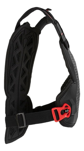 Peto Alpine A1 Pro Chest Motocross Enduro Negro Xl/xxl