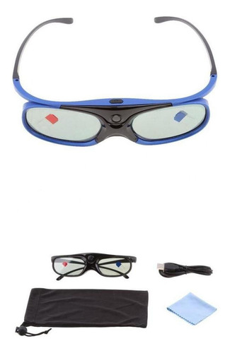 Lentes 3d Dlp Link Recargables De 2 Piezas Para Todos Los