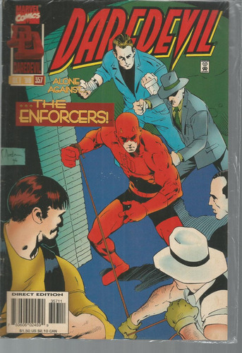 Daredevil N° 357 - Em Inglês - Editora Marvel - Formato 17 X 25,5 - Capa Mole - 1996 - Bonellihq Cx445 G23