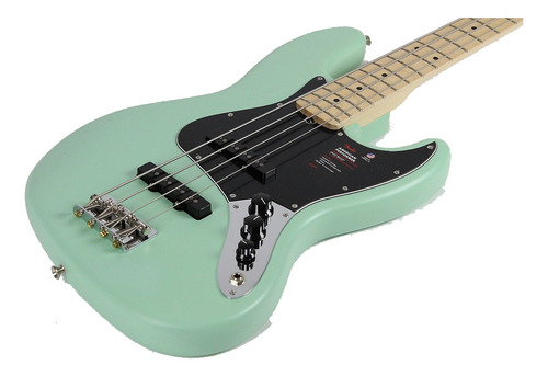 Bajo Fender Jazz Bass American Performer Con Funda Prm Cantidad De Cuerdas 4 Color Surf Green Orientación De La Mano Diestro