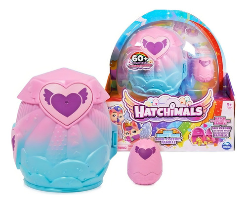 Mini casa de jogos familiar Hatchimals Pink