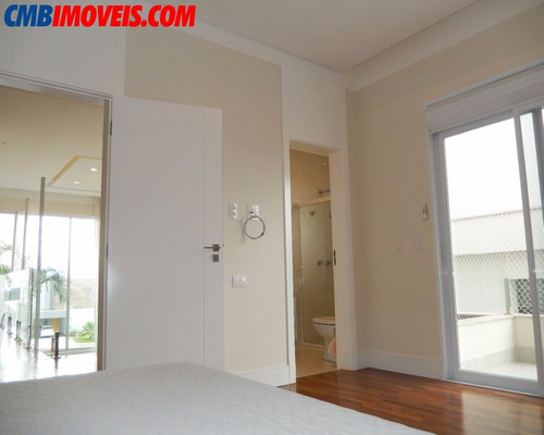 Imagem 4 de 30 de Casa A Venda Parque Dos Alecrins 4 Suítes Campinas - Cf00454 - 32133044