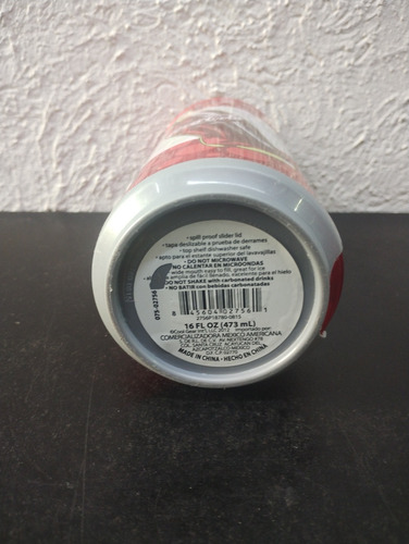 Vaso Térmico Coca Cola Con Tapa 500 Ml Botella Con Detalle (Usado)