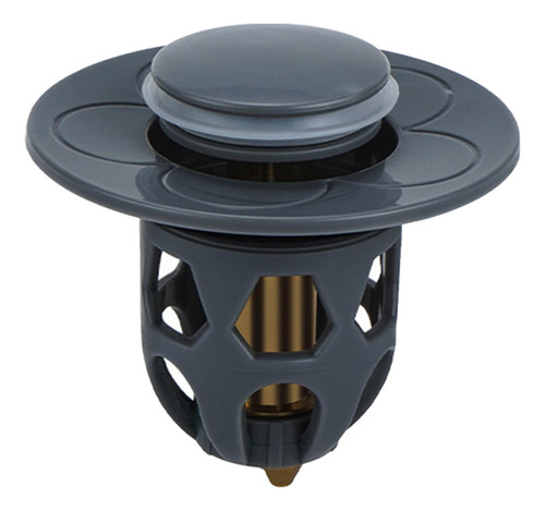 Fregadero De Baño Universal, Tapón De Drenaje, Gris 1pc