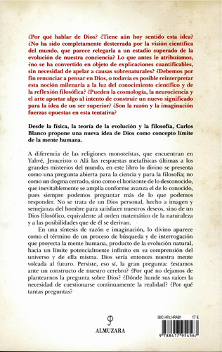 Dios, Ciencia Y Filosofía: De Lo Racional A Lo Divino, De Blanco Pérez, Carlos Alberto. Editorial Almuzara, Tapa Blanda En Español, 2022