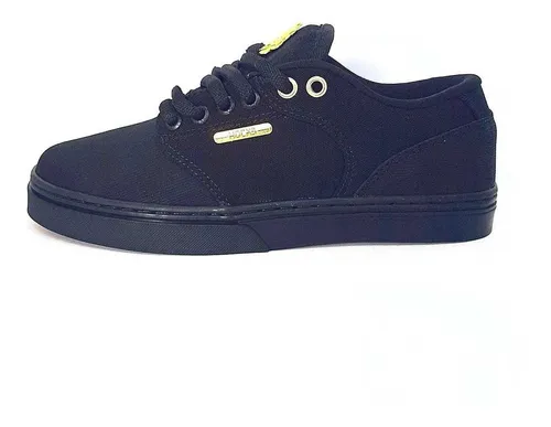 Tenis hocks best sale preto com dourado