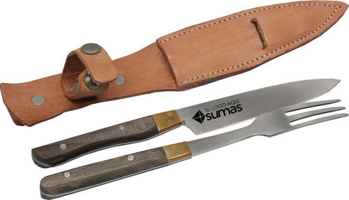 Cuchillo Y Tenedor Personalizado Acero Inoxidable Souvenir Logo Marca Regalo Empresarial Sumas