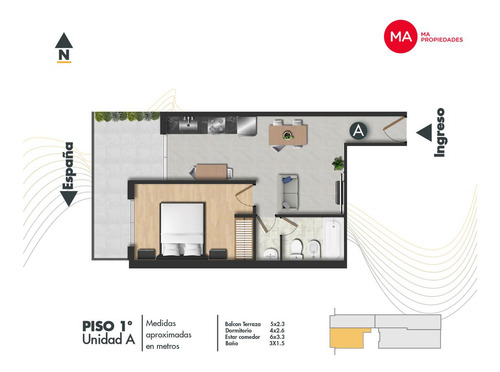 Venta Deptos Monoambientes 1 Dormitorio 2 Dormitorios Centro Rosario Amenities