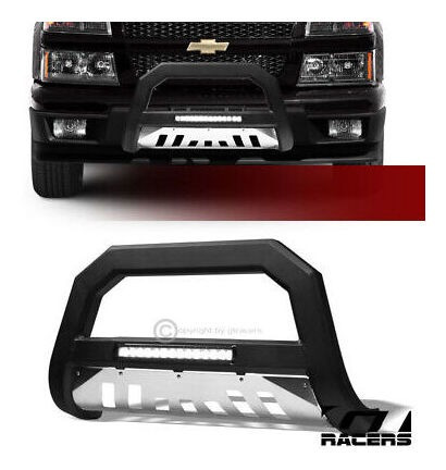 For 2004-2012 Colorado/canyon Matte Blk/ss Skid Avt Alum Gt2