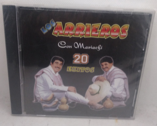 Los Arrieros ,/ Con Mariachi 20 Éxitos/ Cd/ Nuevo