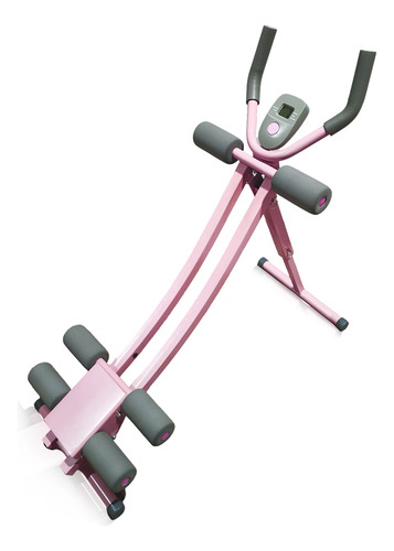 Aparato Abdominal Rosa Multifuncional Ejercicio En Casa Gym