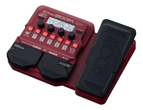 comprar Pedalera Zoom B1x Four Efectos Para Bajo Pedal De Expresion