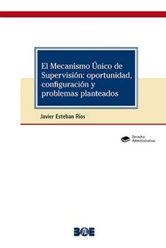 Mecanismo Unico De Supervision: Oportunidad Configuracion -