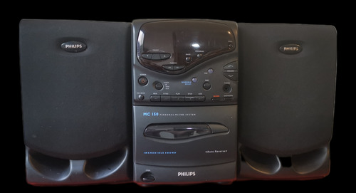 Minicomponente Philips Mc150 Gris Oscuro 1 W (Usado)