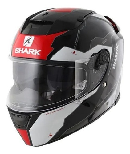 Shark Speed-r Sauer Preto Com Vermelho *frete Grátis*