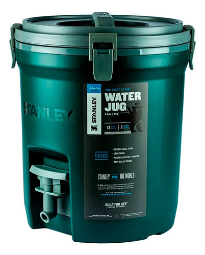 Garrafa Térmica Jug 2 Gallon 7.5 Litros Verde - Stanley