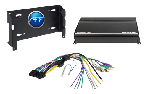 Alpine Kta-450, Amplificador 4x100 Watt