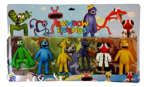 Rainbow Friends Set X 6 Amigos Del Arco Iris Roblox