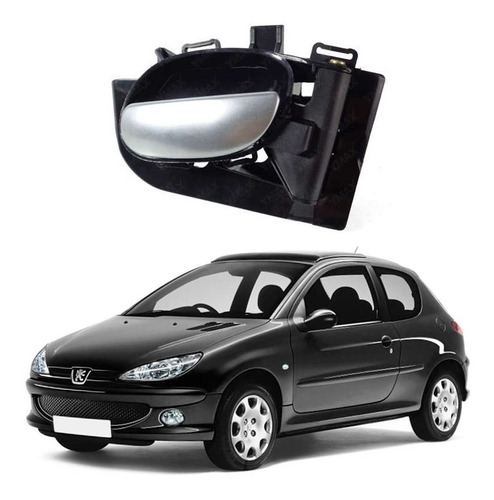 Maçaneta Interna Diant/trase Peugeot 206 207 1998/2014 Diret