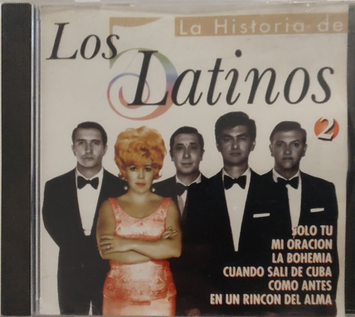 Cd De Los 5 Latinos Su Historia Vol.2