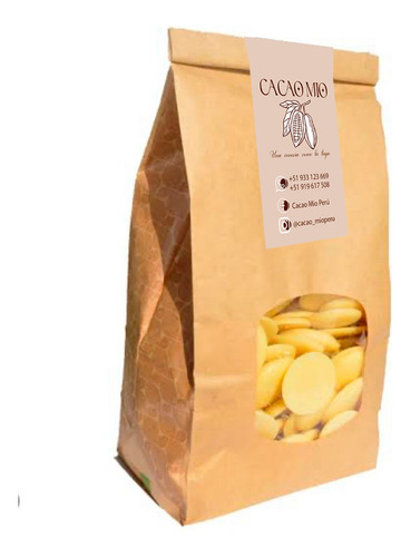 Manteca De Cacao Orgánico 