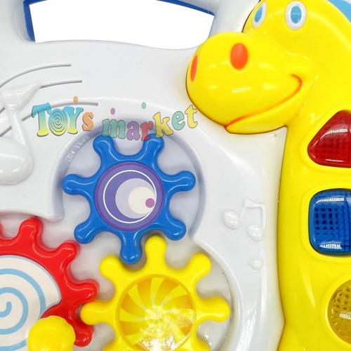 Imagen 5 de 5 de Mesa Musical Didáctica Bebe Poppi Con Luces Y Sonidos