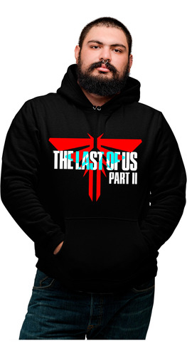 The Last Of Us Sudadera Talla 2xl Unisex Amplia Logo 2