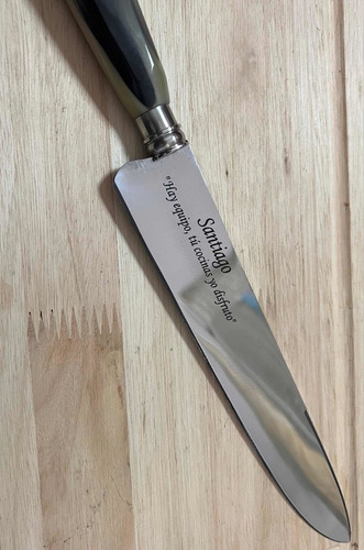 Imagen 9 de 10 de Cuchillo Solingen Guampa 16cm. Grabado Láser De Regalo