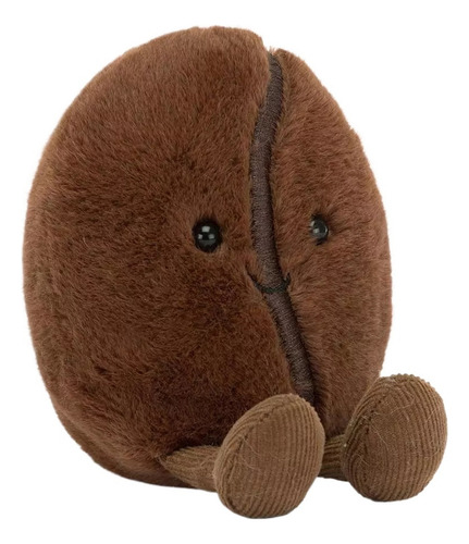 M Lindo Muñeco De Peluche Con Forma De Grano De Café