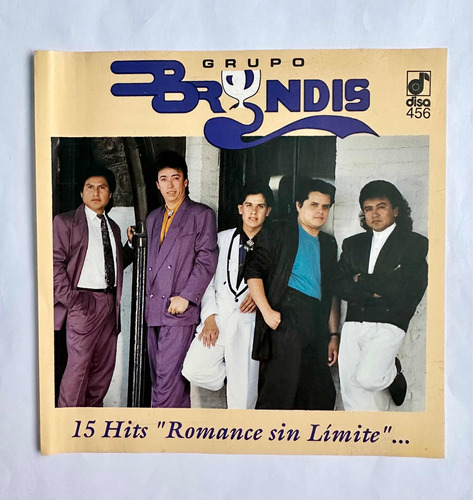 Grupo Bryndis Cd 15 Hits Romance Sin Limite