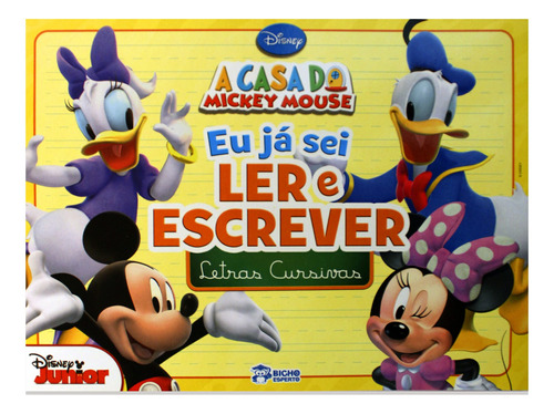 A Casa Do Mickey Mouse - Eu Já Sei Ler E Escrever - Letras 