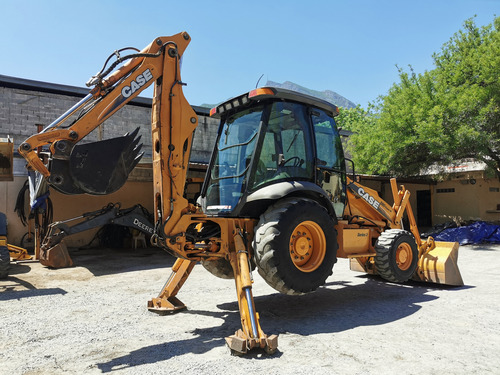 Retroexcavadora 2009 Case 580sm 4x4 A/c Cabina Auxiliar Hidr