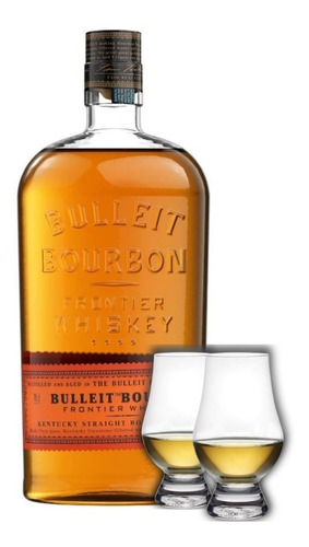 Whisky Bulleit Bourbon + 2 Copas De Cata Estilo Gleincairn