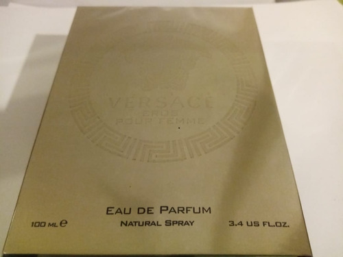 Imagen 1 de 1 de Eros 100ml Edp Dama Saldo !!