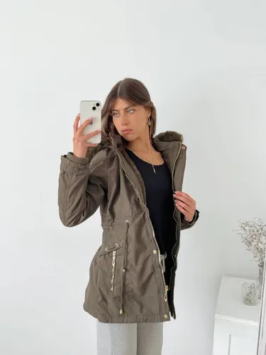 Parka Mujer Campera Gabardina Importada Premium Con Piel