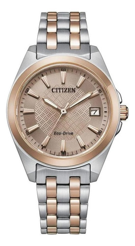 Reloj Citizen Corso Two-tone Rose Gold Orig. Mujer E-watch