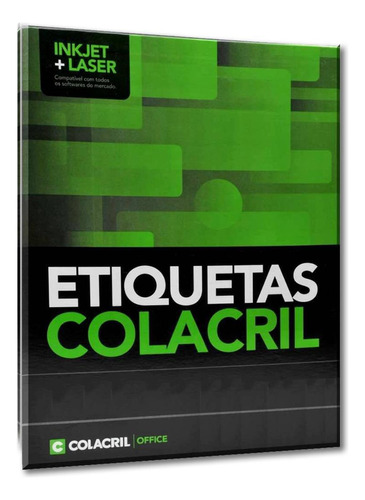 Etiqueta Colacril Adesiva A4 Ca4370 70 X 33 Mm 500 Folhas