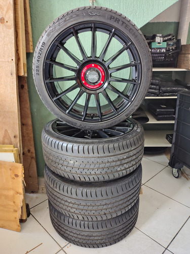 Jogo Roda Com Pneu Oz Superturismo Evoluzione Aro 19 5x112 (Usado)