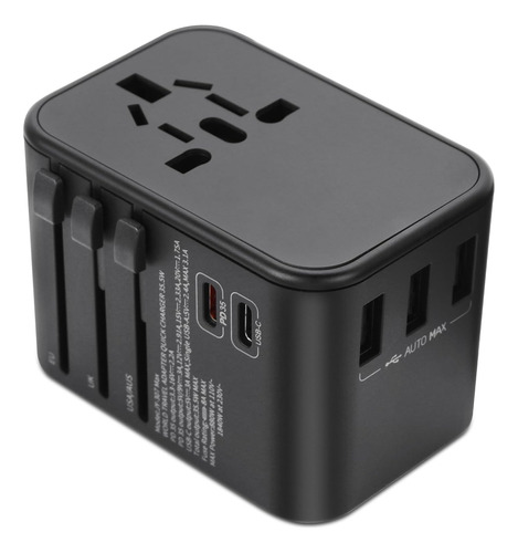 Adaptador Universal De Viaje Pd35 Type-c De 35.5 W