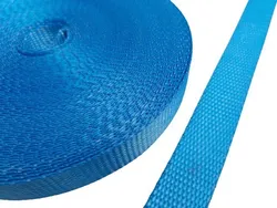 Comprar Rolo De Fita 25 Mm Poliéster Carga 1 Ton. Azul X 25 Metros no Mercado Livre
